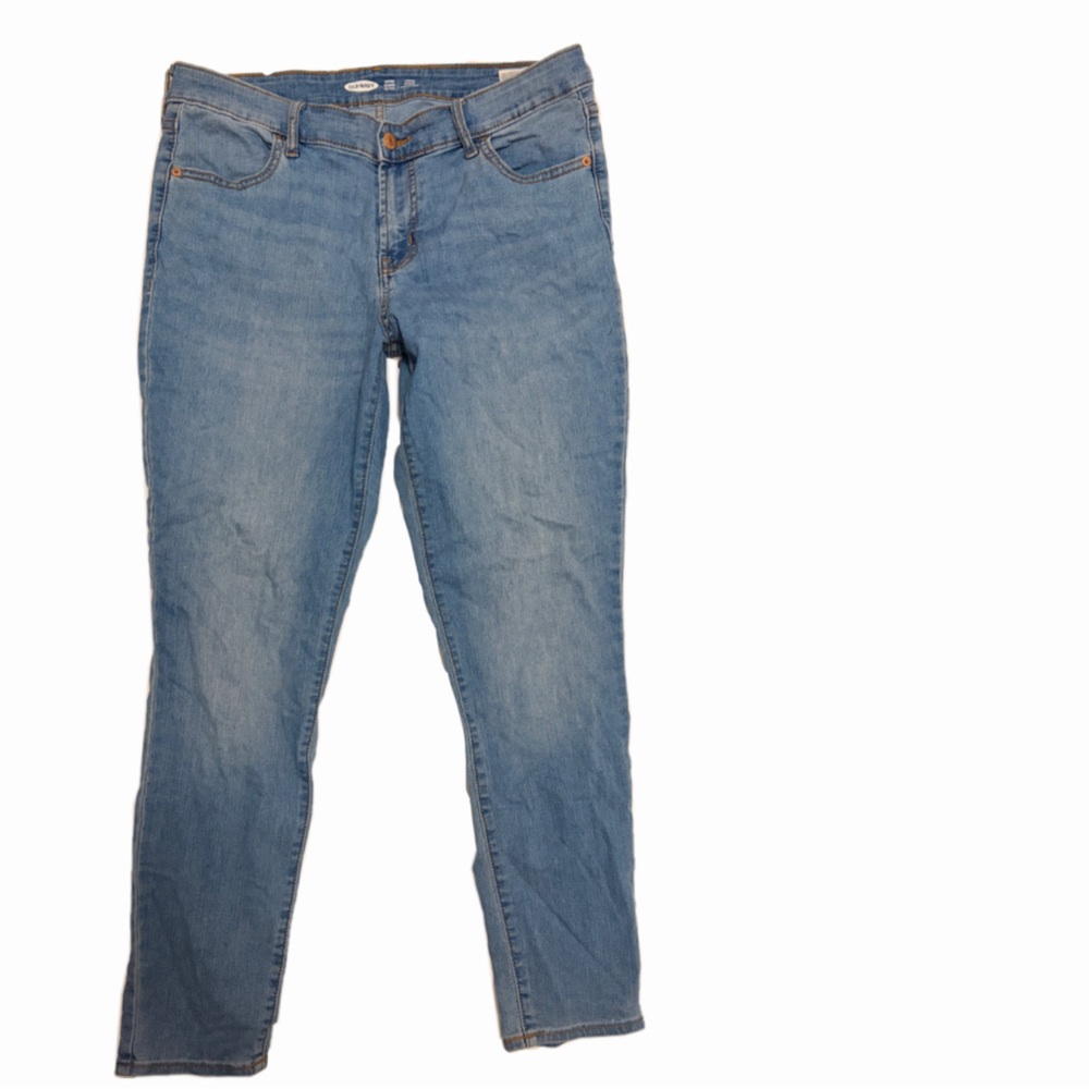 Blue Denim Jeans - Mid Rise